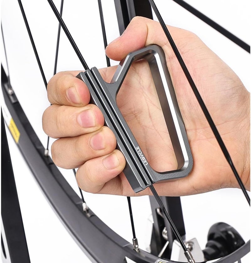 HOUSON Special Spoke Wrench for Flat Spokes - 78mm Recessed Grooves for 0.8-1.3mm Thickness | Lightweight Aluminum CNC - Image 2